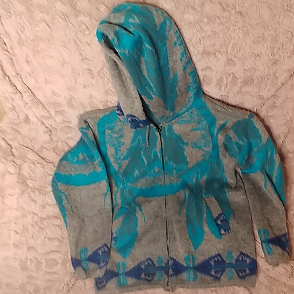Warm wool jacket women's large